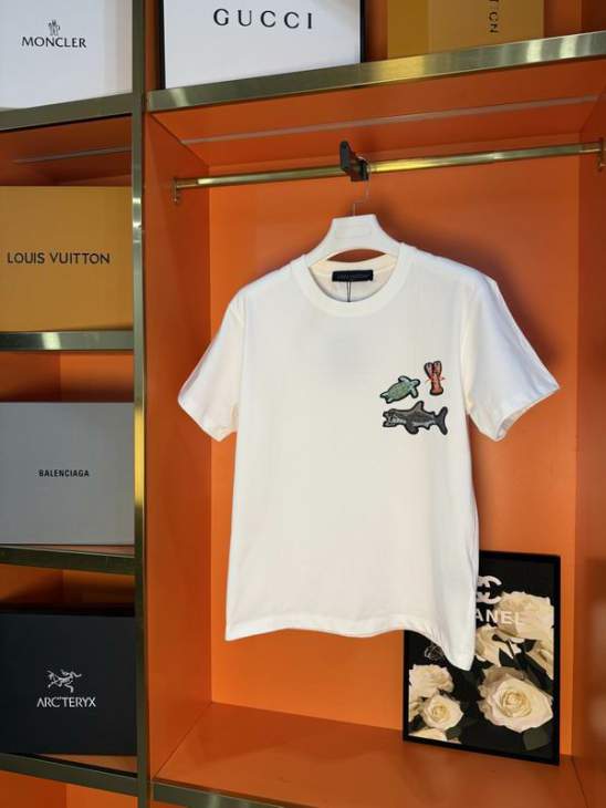 Picture of Louis Vuitton T Shirts Short _SKULVXS-Llzytx00436968
